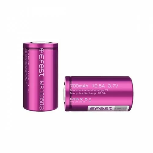 Accu Efest 18350 700 mAh Accu Efest 18350 700 mAh