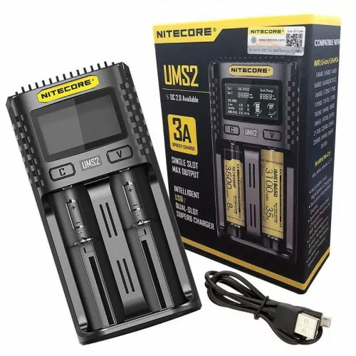 Chargeur Nitecore UMS2