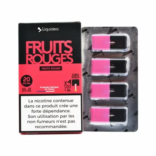 Cartouche Fruits Rouges Liquideo - W Pod