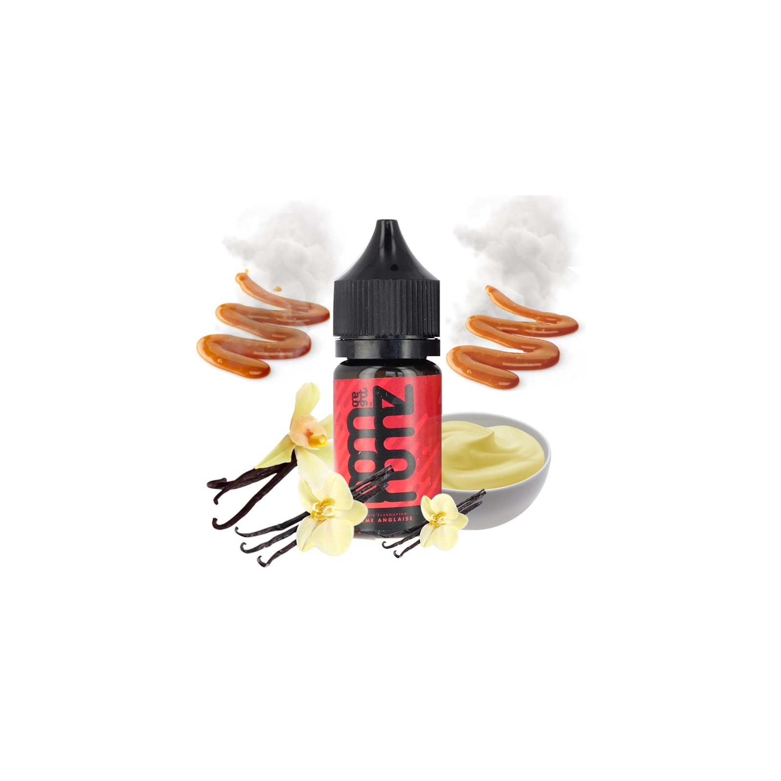 elfbar nachfüll pod läuft aus E-liquides custard : crème anglaise et vanille gourmande main image 0