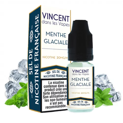 Menthe Glaciale 10 ml Sel de nicotine française - VDLV