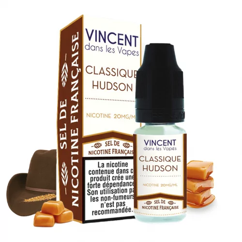 Classique Hudson 10 ml Sel de nicotine française - VDLV