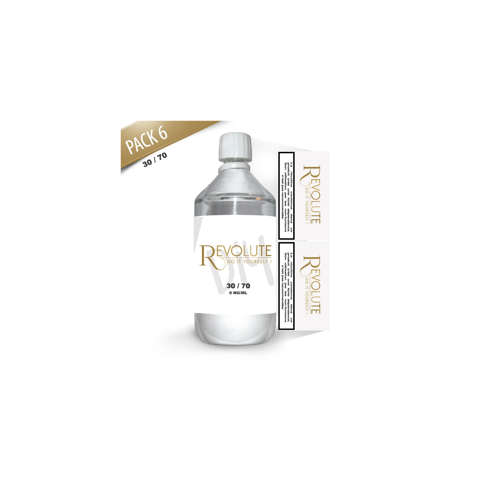 elfbar nachfüll pod läuft aus Pack Base Booster 1L 30/70 PG/VG - Revolute | E-cigarette