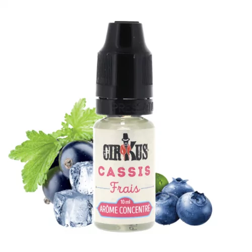 Concentré Cassis Frais 10ml - Cirkus VDLV Concentré Cassis Frais 10ml - Cirkus VDLV