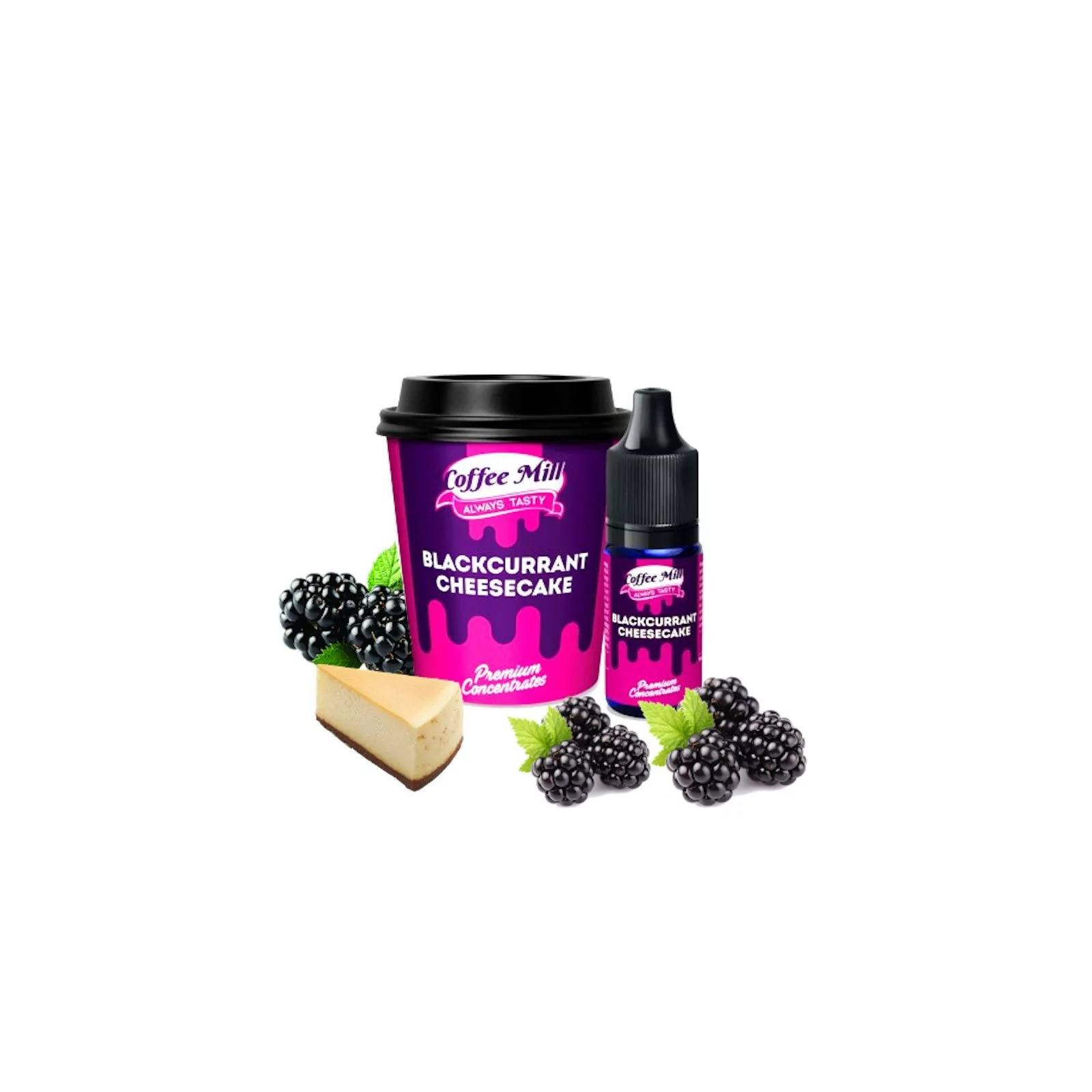 Concentre 10ml Blackcurrant Cheesecake - Vape Coffee