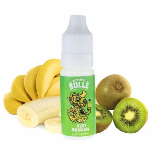 Kiki Banana 10ml - Monsieur Bulle Kiki Banana 10ml - Monsieur Bulle