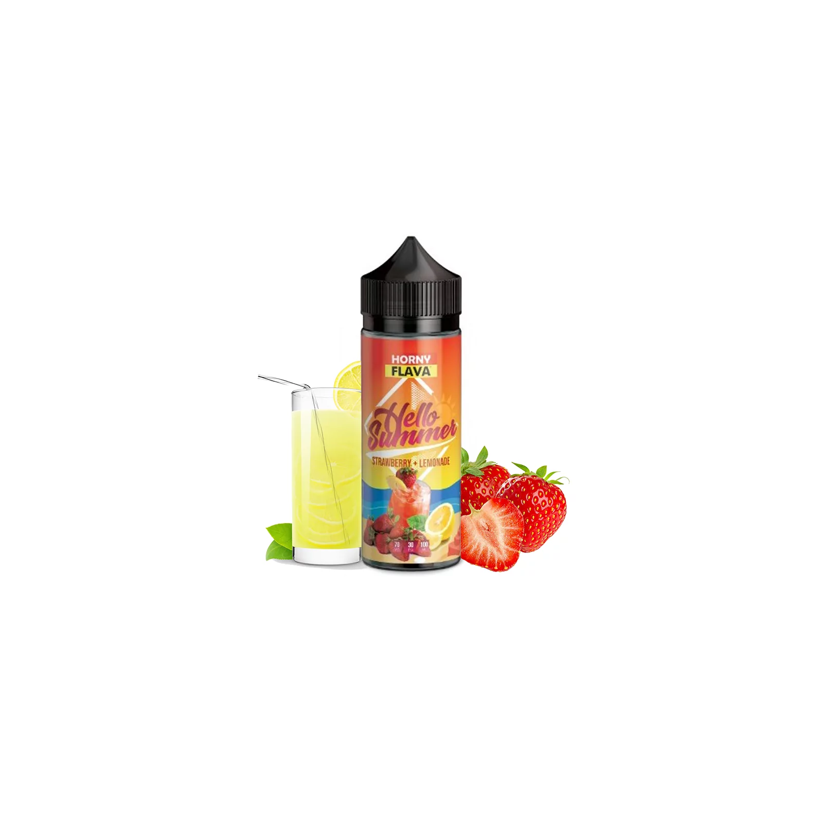 Strawberry Lemonade 100ml - Horny Flava