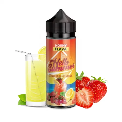 Strawberry Lemonade 100ml - Horny Flava