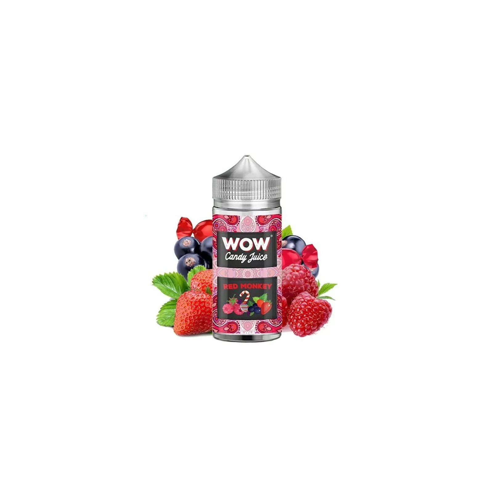 Red Monkey 100ml - WOW Candy Juice
