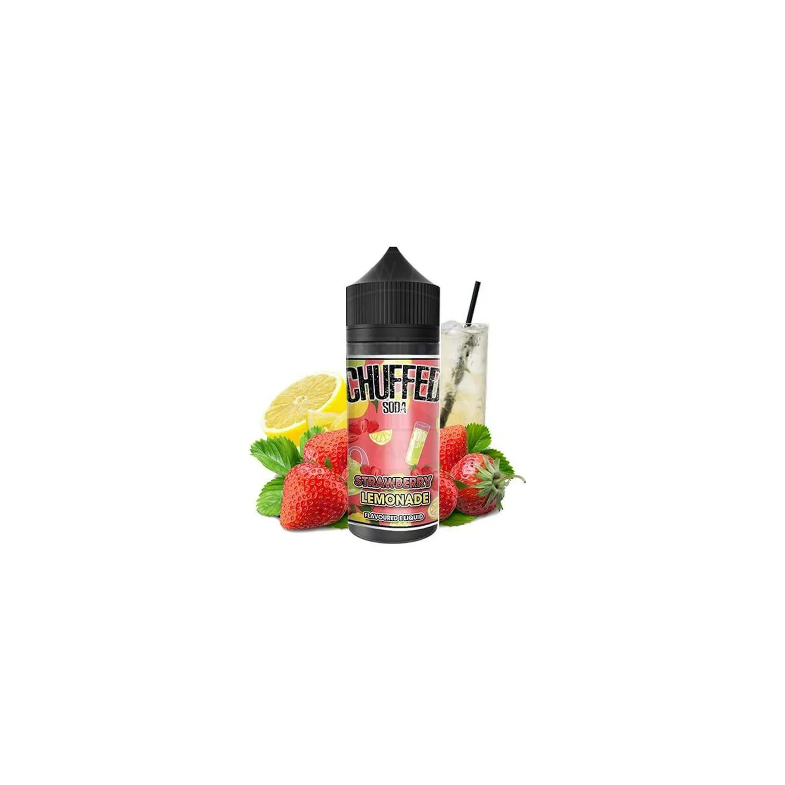 Strawberry Lemonade 100ml - Chuffed Soda