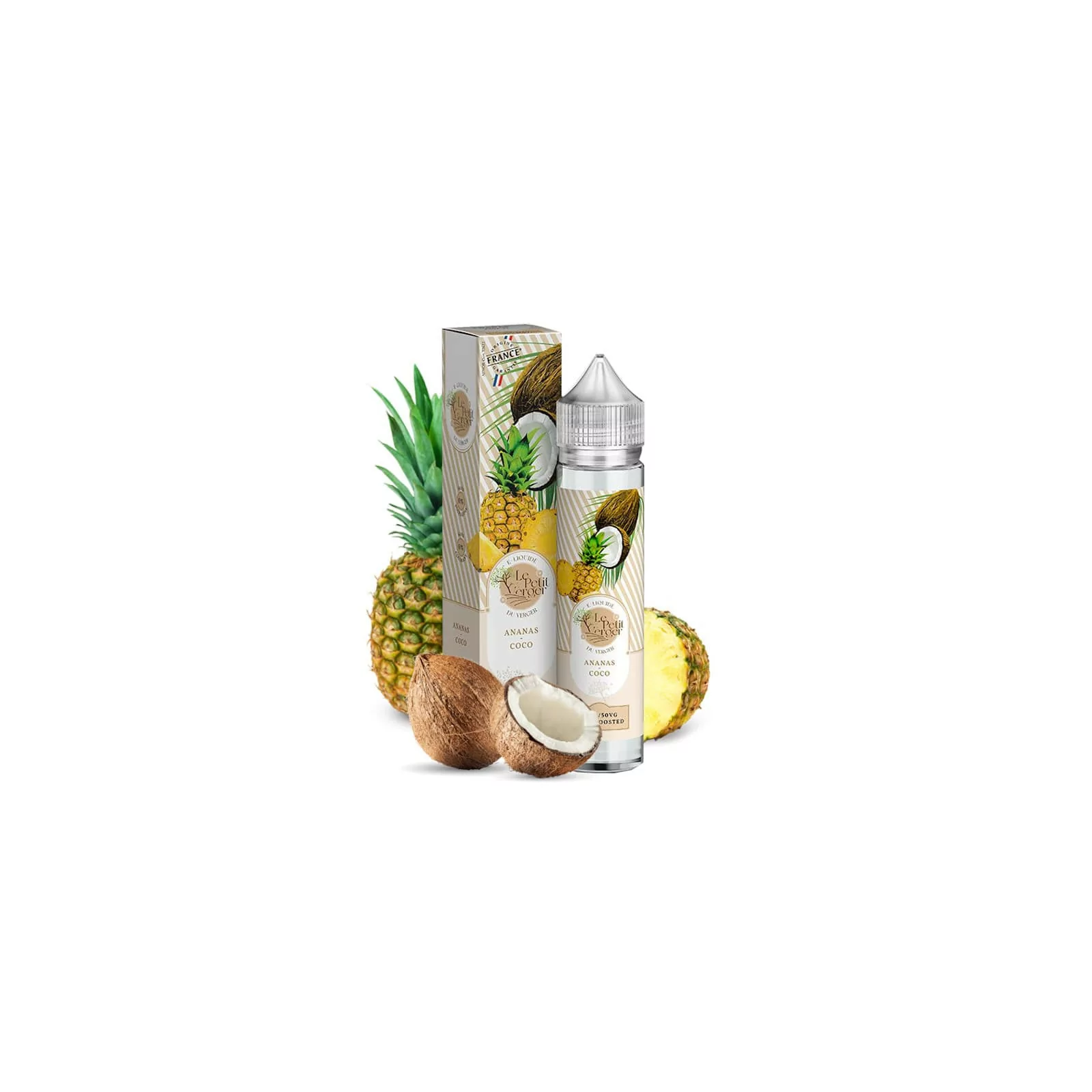 Ananas Coco 50ml - Le Petit Verger