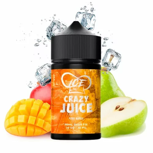 Poire Mango Ice 50 ml - Crazy Juice