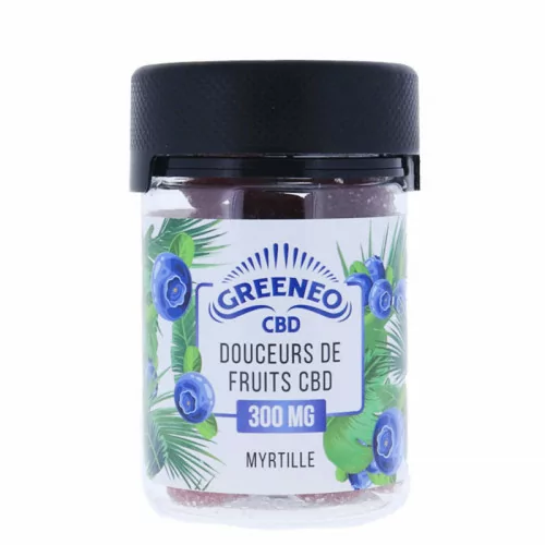 Douceurs De Fruits Myrtille CBD 300 mg - Greeneo