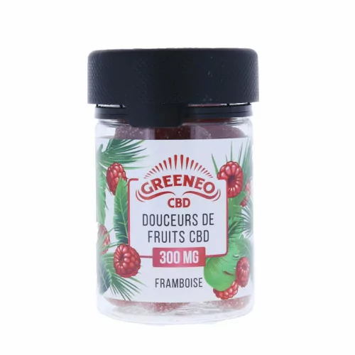 Douceurs De Fruits Framboise CBD 300 mg - Greeneo
