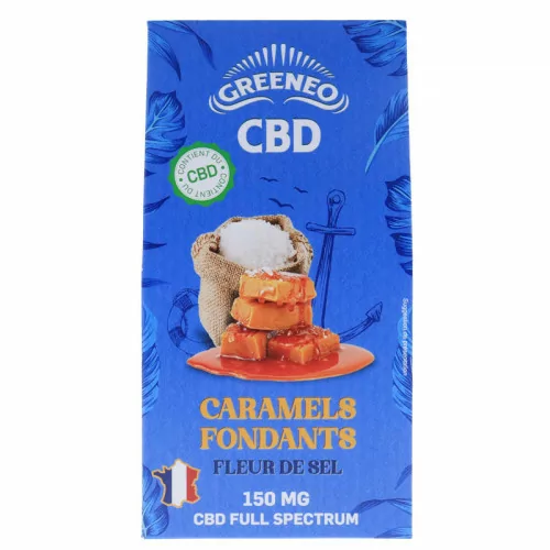 Caramels Fondants Chocolat ( CBD full Spectrum ) - Greeneo