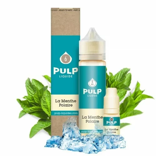 La Menthe Polaire 60ml (Pack liquide et boosters) - Pulp