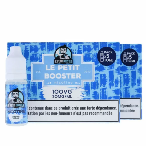 Pack 10 Boosters nicotine 100% VG