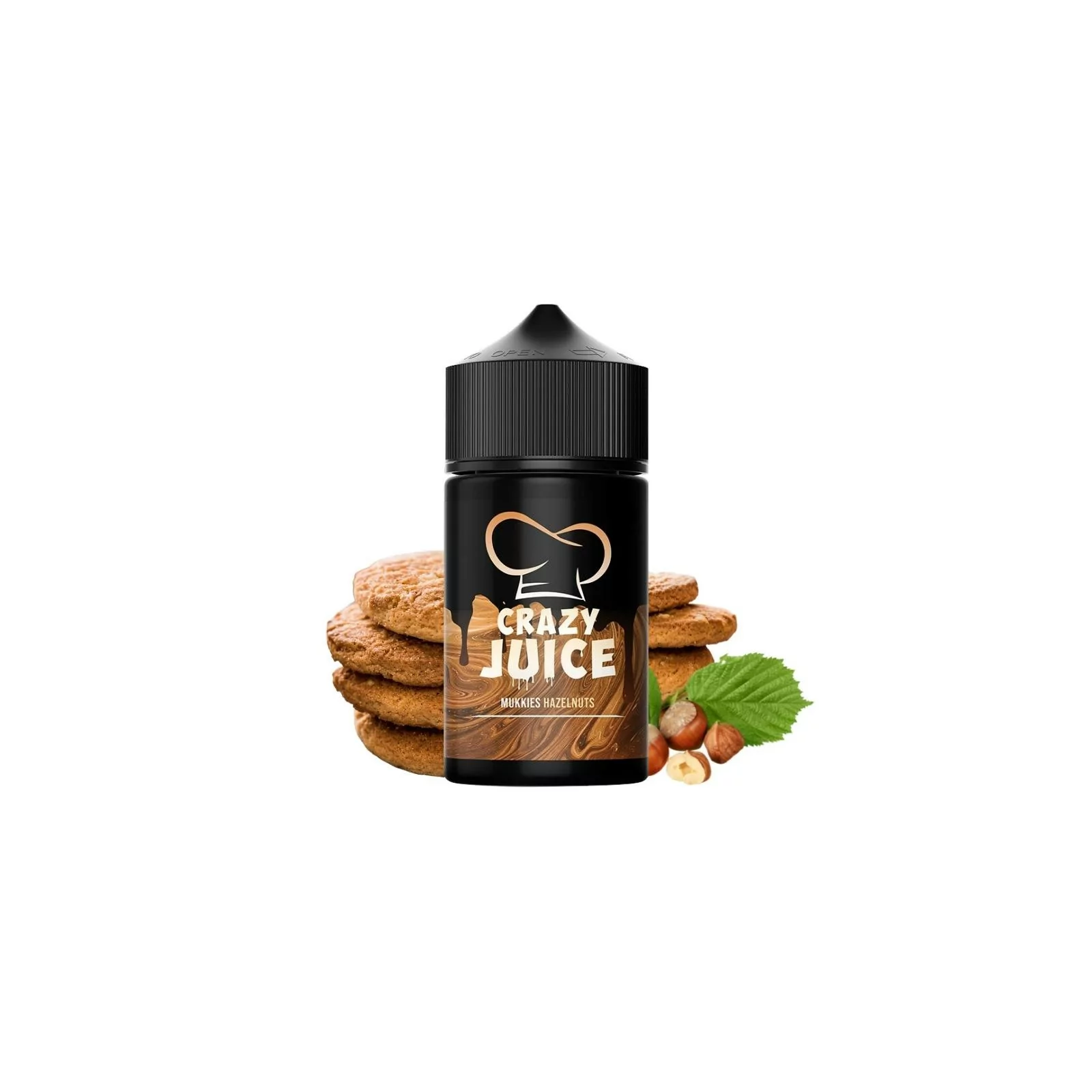 Mukkies Hazelnuts 50ml - Crazy Juice