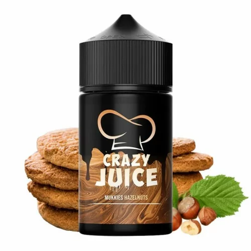 Mukkies Hazelnuts 50ml - Crazy Juice