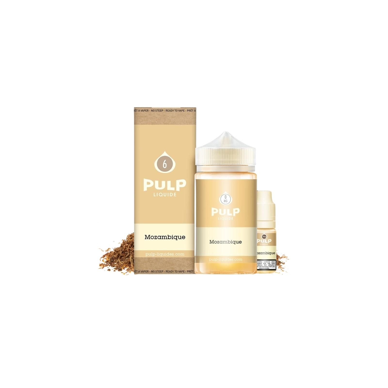 Mozambique 200ml (pack+boosters) Pulp | Eliquide France