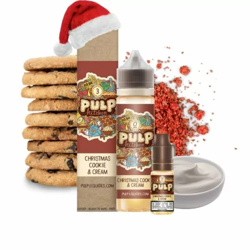 Pack 60 ml Christmas Cookie & Cream - Pulp