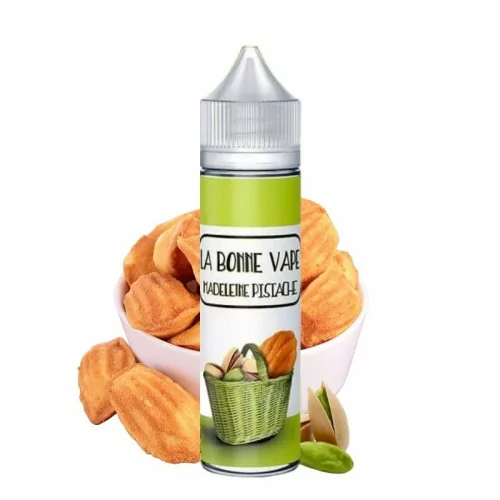 Madeleine Pistache 50 ml - La bonne Vape Madeleine Pistache 50 ml - La bonne Vape
