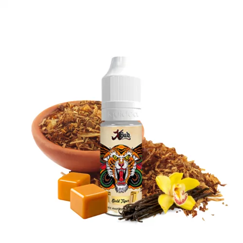 X-Bud Gold Tiger 10 ml - Liquideo X-Bud Gold Tiger 10 ml - Liquideo