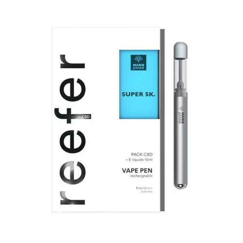 Kit Vape Pen Reefer CBD Amnesia - Marie jeanne Kit Vape Pen Reefer CBD Amnesia - Marie jeanne