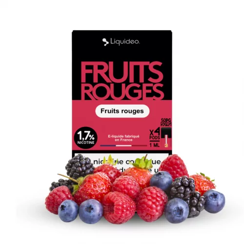 Cartouche Fruits Rouges Liquideo - W Pod