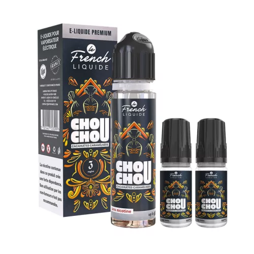 Chouchou Easy2Shake 60 ml (Pack liquide et booster) 