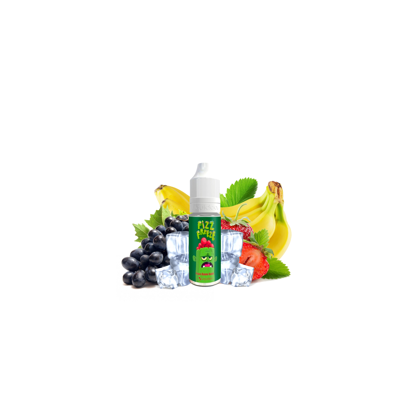 E-liquide Fraise Banane Raisin 10 ml Freeze | Le Petit Fumeur E-liquide Fraise Banane Raisin 10 ml Freeze | Le Petit Fumeur