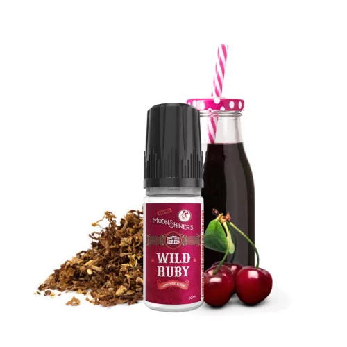 Wild Ruby Authentic Blend 10 ml Sels de Nicotine - Moonshiners