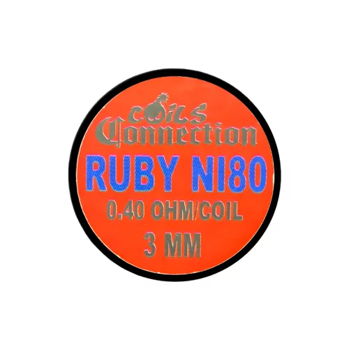 Ruby Ni80 0,40 ohm/coil - Coil Connection