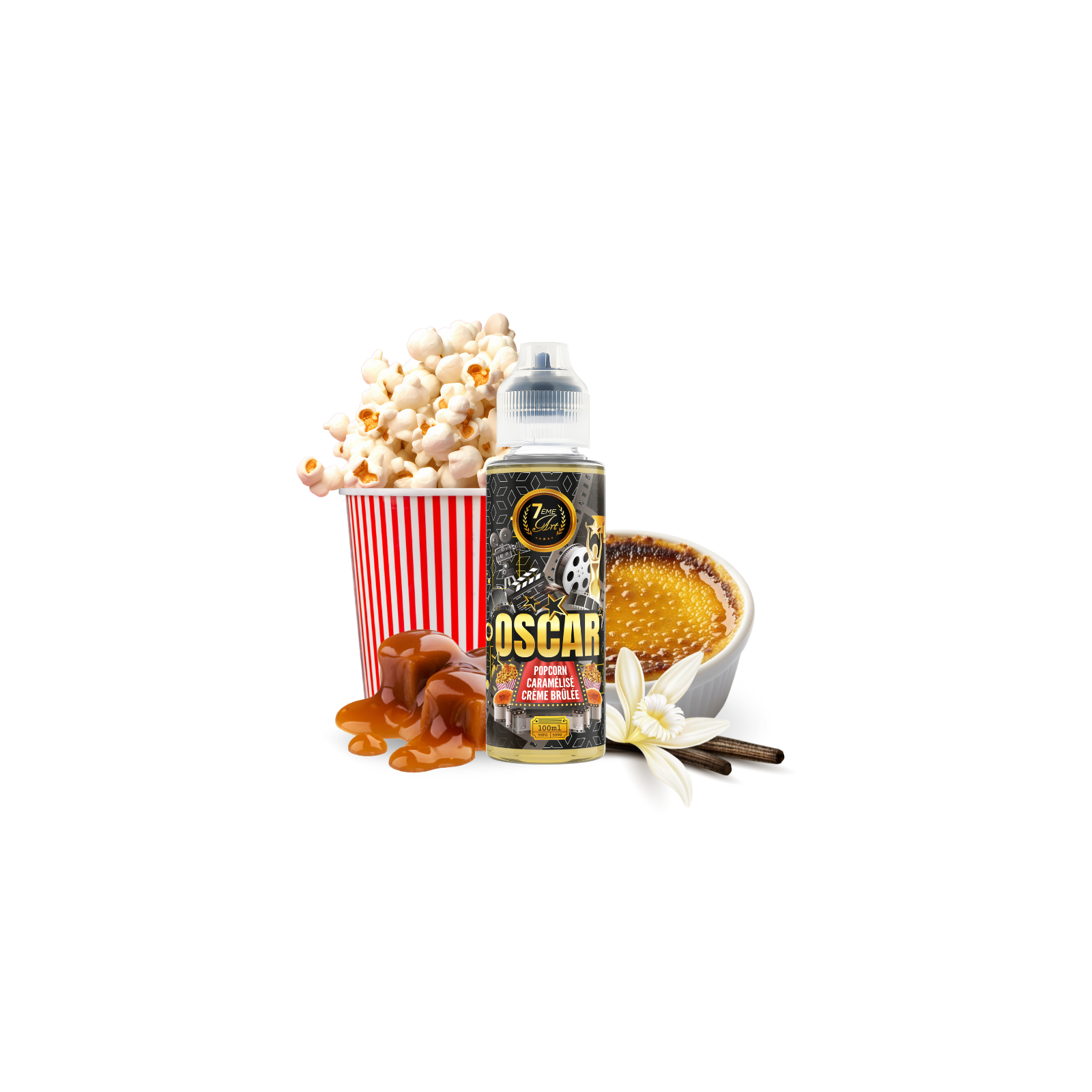 E-liquide Oscar 100 ml 7ème Art