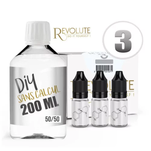 Pack base et boosters 200 ml 