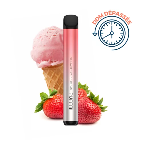 Puffmi TX500 Strawberry Ice Cream DDM dépassée 