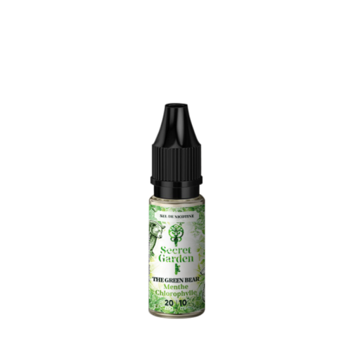 E-liquide The Green Bear Salt 10 ml Secret GardenLe Petit Fumeur