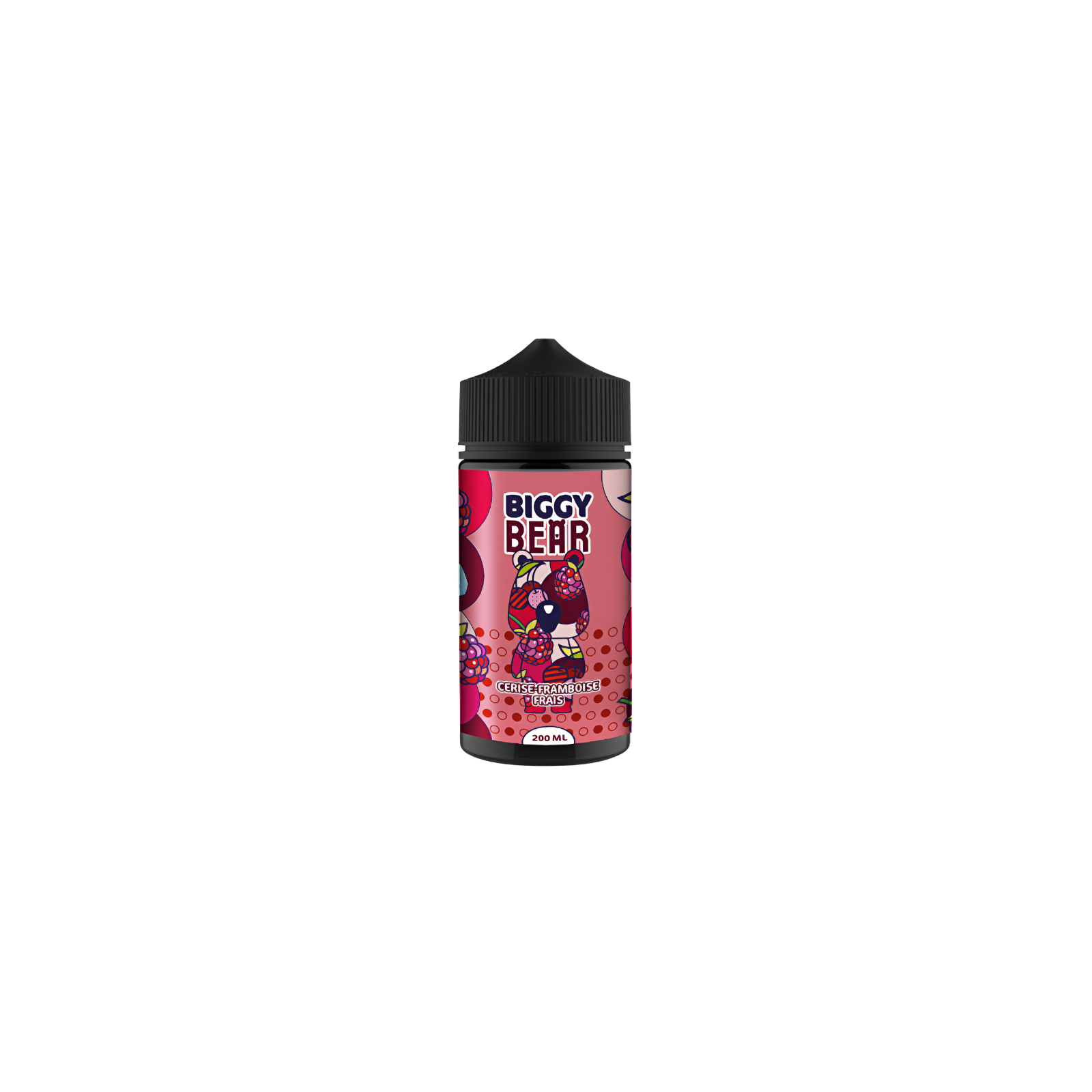 E-liquide Cerise Framboise Frais 200 ml Biggy Bear