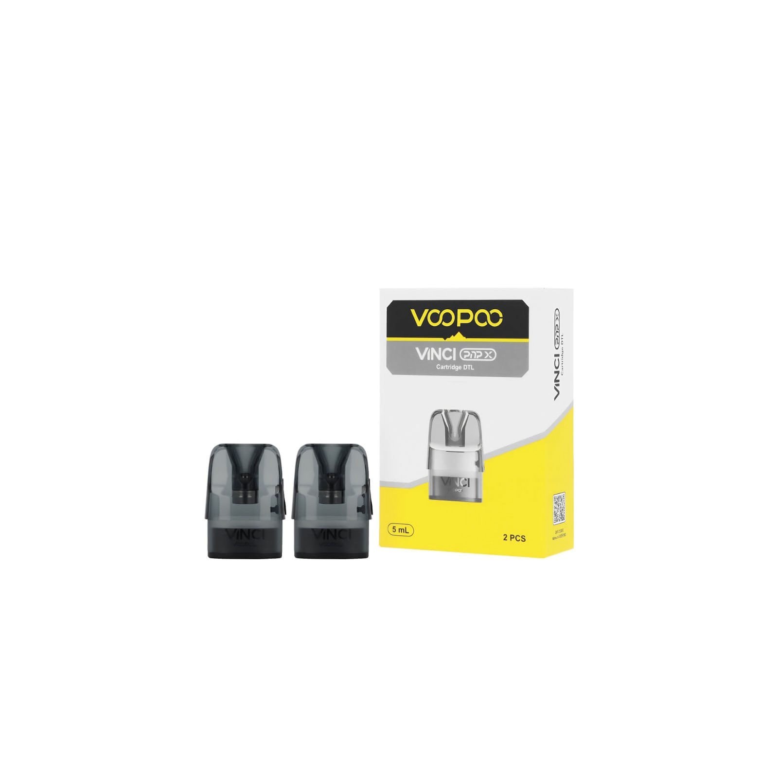 cartouches vide vinci pnp-x voopoo 5ml Matériel Kit pod Vinci E80 Voopoo. Disponible sur alfaliquid main image 0