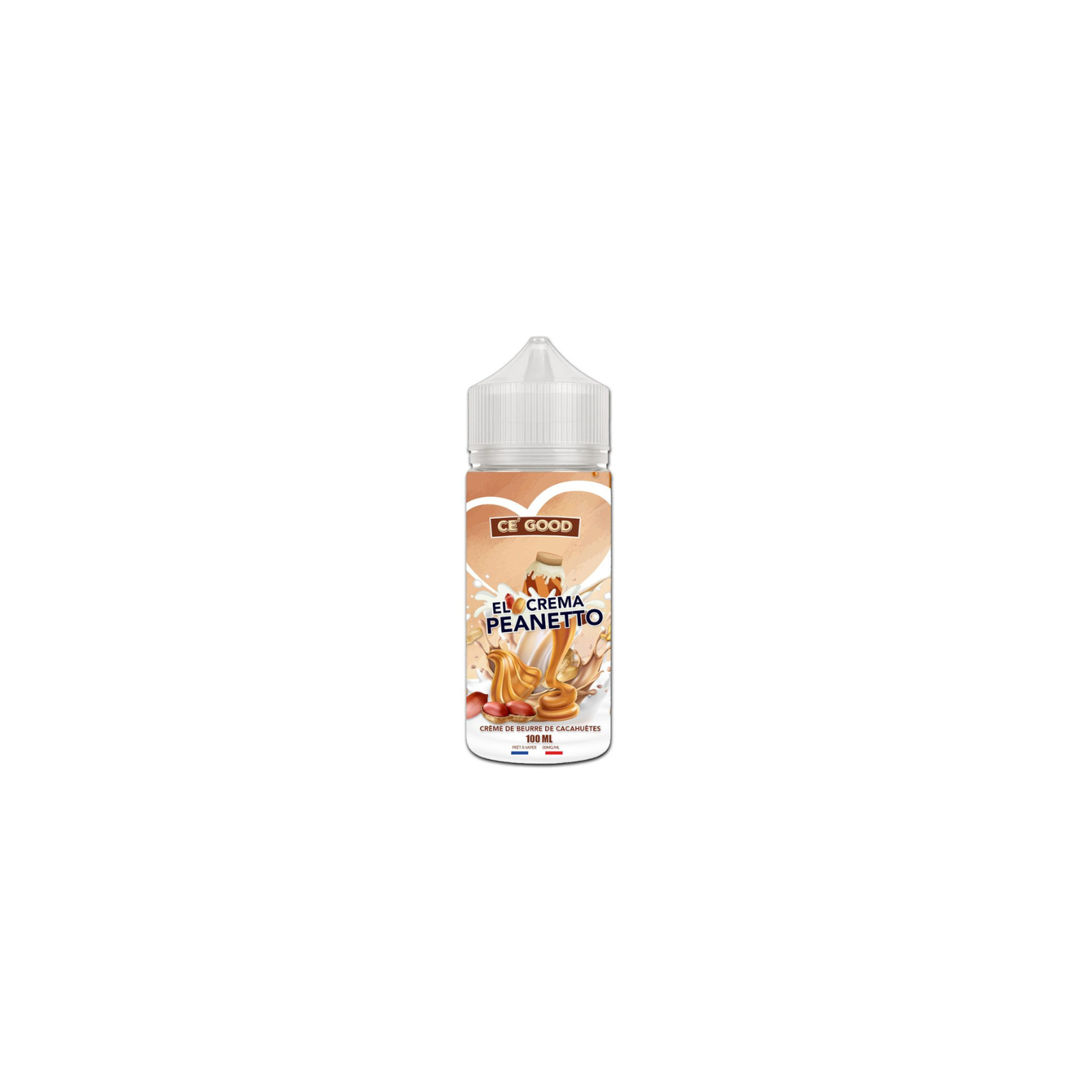 E-liquide El Crema Peanetto 100 ML - Ce'Good