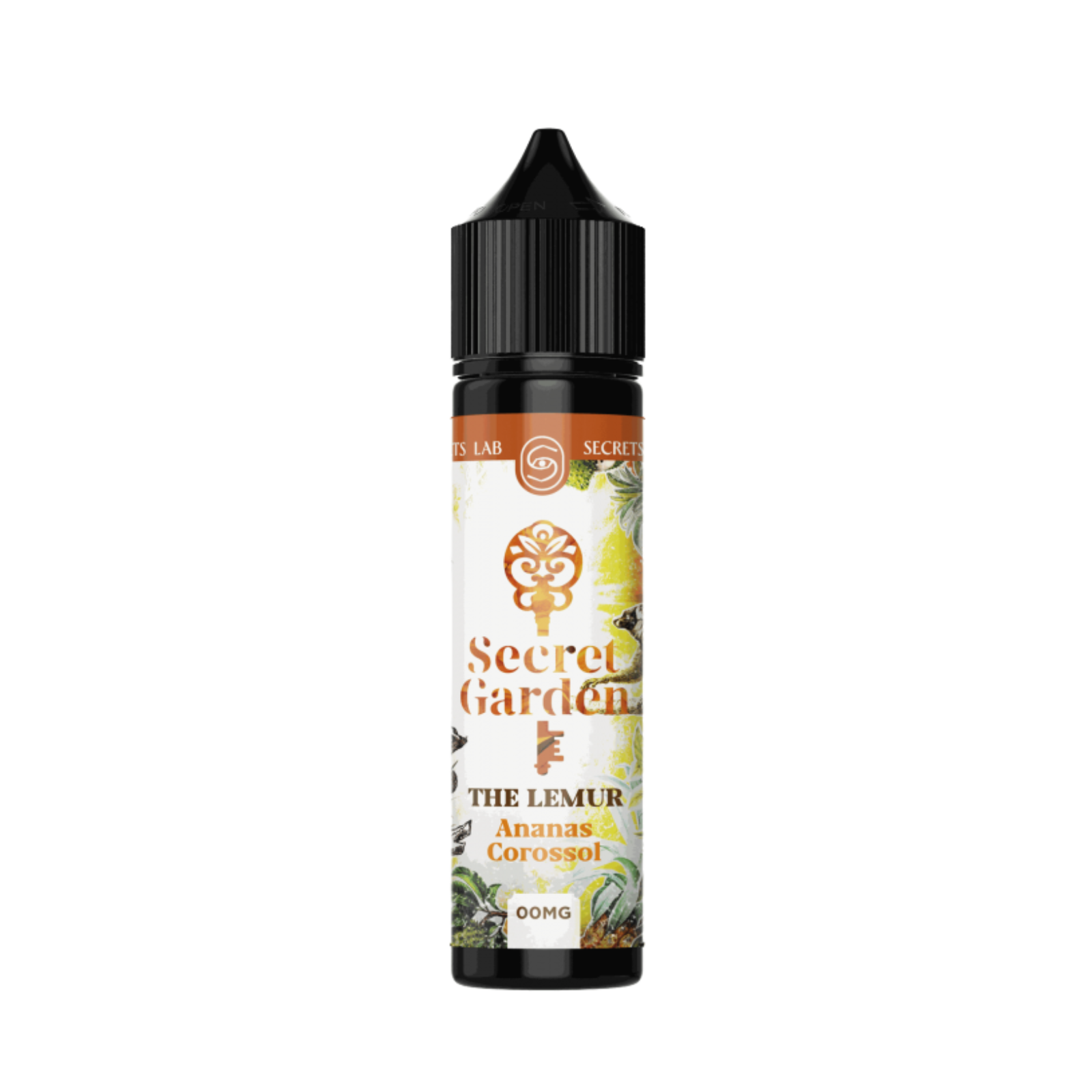 e liquide secret garden E liquide The Pink Swan Secret Garden 50 ml, e liquide saveurs baies,  fraise, bubble gum main image 1