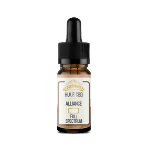 Huile Alliance 10ML CBD - Greeneo | Le Petit Fumeur