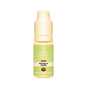 E-liquide Groseille Dorée 10 ml Le Pod Liquide Fizz - Pulp