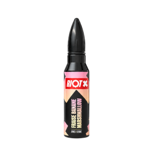 E-liquide Fraise Banane Marshmallow 50 ml - Riot X By Riot | Le Petit Fumeur