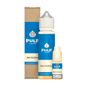 Red Bubble 60 ml (Pack e-liquide + booster) - Pulp