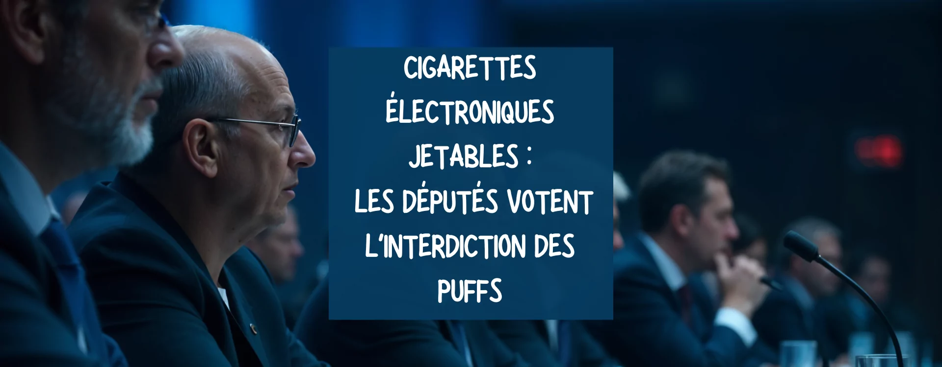 Les dputs votent l'interdiction des puffs - Le Petit Fumeur